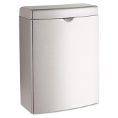 Bobrick - Contura Sanitary Napkin Receptacle, 20x12x5 Stainless Steel, each