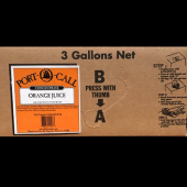 Port O Call - Orange Juice, 3 gal Bag in a Box