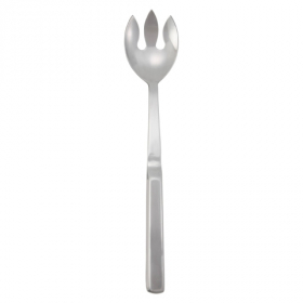 Winco - Notched Serving Spoon, 11.75&quot; Stainless Steel with Hollow Handle
