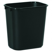 Winco PTCS-23L Square Trash Can, 23 Gallon, Blue