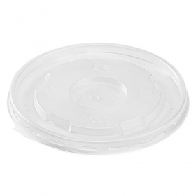 Karat - Flat Lid, Fits 20 oz Paper Container, Clear PP Plastic, 600 count