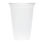 Karat - Cold Cup with U-Rim, 16 oz Clear PP Plastic