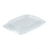 Dart C32DER ClearPac 32 oz. Clear Rectangular Plastic Container - 504/Case