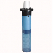 San Jamar - Sentry In-Counter Adjustable Cup Dispenser, Fits 8-44 oz cups, each
