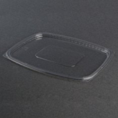 Dart - Lid, ClearPac Plastic Deli Lid, Clear Plastic, Rectangle, Fits 48-64 oz Containers