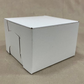 Cake/Bakery Box with Locking Corners, 12x12x6 White, 50 count