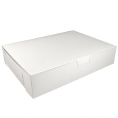 Cake/Bakery Box, Half Size, White