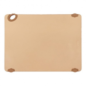 Winco - Statik Board Cutting Board, 18x24x.5 Brown with Non-Slip Feet and Hook, each