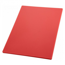 Winco - Cutting Board, 12x18x.5 Red, each