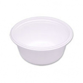 D&amp;W Fine Pack - Hot/Cold Bowl, 22 oz White PS