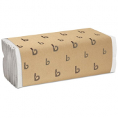 C-Fold Paper Towel, 10x11.42 Bleached White, 12/198 count