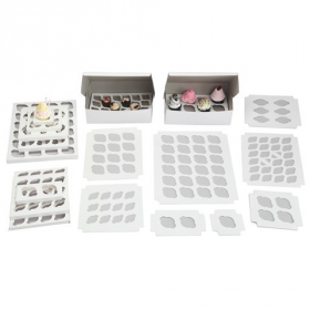 Cupcake Insert with 12 Cups, 14x10, 200 case