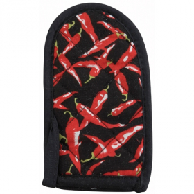 Winco - Handle Holder, Chili Pepper Design Cotton, each