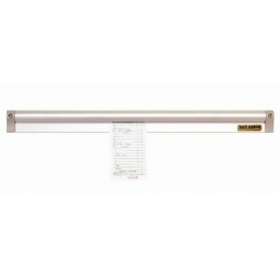 San Jamar - Slide Check Rack, 48&quot; Aluminum