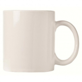 World Tableware  Ultima Mug, 12 oz White Porcelain