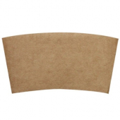 Karat - Coffee Cup Sleeves, Kraft, Fits 8 oz Cups, 1000 count
