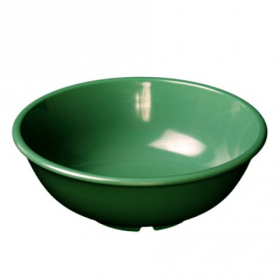 Salad Bowl, 7.5&quot; Green Melamine, 32 oz
