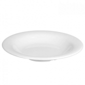 Pasta Bowl, 11.25&quot; White Melamine, 16 oz, 12 count