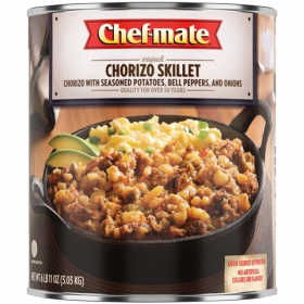 Chef-Mate - Chorizo Skillet with Seasoned Potatoes, Bell Peppers and Onions