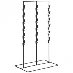 Choice - Chip Rack with 36 Clips, 14x9x24 Freestanding, each