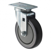 Winco - Casters, Universal 2.375x3.625 Plate, 5&quot; Wheel, 2 Piece Set