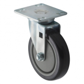 Winco - Casters, Universal 3.5x3.5 Plate, 5&quot; Wheel, 2 Piece Set