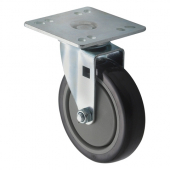 Winco - Casters, Universal 4x4 Plate, 5&quot; Wheel, 2 Piece Set