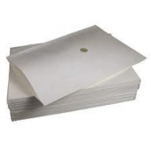 Fryer Filter Envelope, 14.25x18.25, 1.5&quot; Hole, 100 count