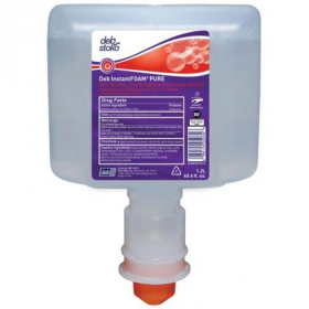 Deb - InstantFoam Free Pure Hand Sanitizer, Alcohol Free, 1.2 Liter Touch Free Cartridge