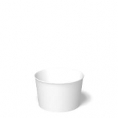 International Paper - Food Container, 8 oz, White