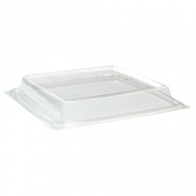 BottleBox - Microwavable Food Container Vented Lid, 10.25" Clear PET Plastic, 300 count