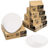 Cake Drum, 18" White Round