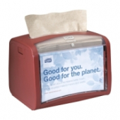 Tork - Xpressnap Signature Tabletop Napkin Dispenser, Red