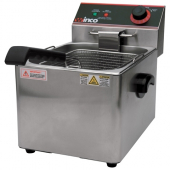 Winco - Deep Fryer, Electric Single Well, 16 Lb Oil Capacity, 11.75x16x13.625