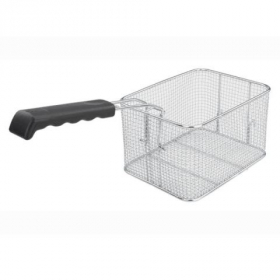 Winco - Deep Fryer Fry Basket with Handle, 9.45x7.48x5.51