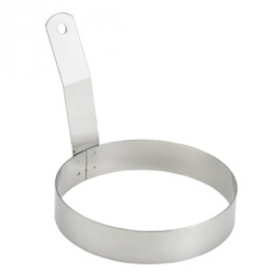 Winco - Egg Ring, 5&quot; Round Stainless Steel, each