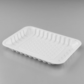 Karat Earth - Meat Tray, 8.5x6 MFPP White, 500 count