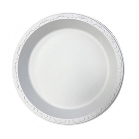 Ecopax - Pebble Series Plate, 9&quot; Ivory MFPP, 400 count