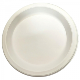 Primo - MFPP Plate, 9&quot; Ivory 3-Compartment, 500 count