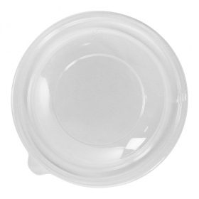 Karat - Salad Bowl Dome Lid, Fits 24 oz Bowl, Clear PET Plastic