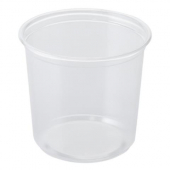 Karat - Deli Container, 24 oz Clear PP Plastic, 500 count