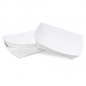 Food Tray, White #25, 4.25x3.25x1.25