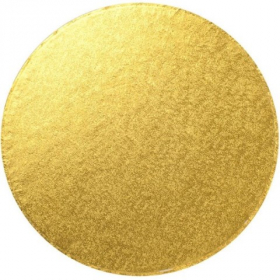 Cake Board, 10&quot; Gold