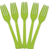 Fork, Heavy Weight, Kiwi (Green)