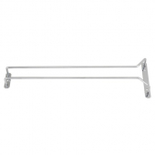 Winco - Glass Hangar, 16&quot; Chrome Plated Single Channel Wire, each