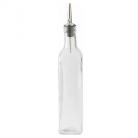 Winco - Oil/Vinegar Cruet with Pourer, 16 oz