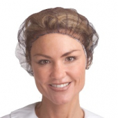 Hairnet, 22&quot; Brown Nylon