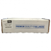 Trash (Garbage) Can Liner, High Density Clear, 40x48, 16 mil Roll