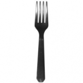 Fork, Heavy Black Plastic