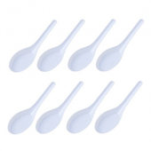 Chinese Style Soup Spoon, White, 1000 count